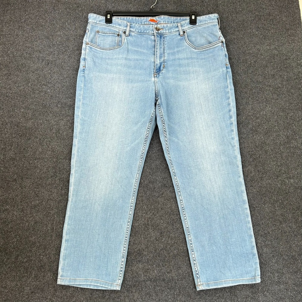 Tommy Bahamas Men's Jeans Blue Denim Light Wash 40X30 Casual Coastal Stretch